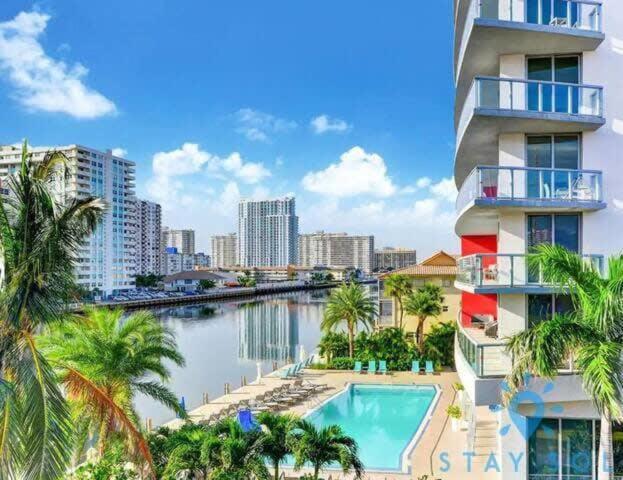 Balcony - Pool - Near Beach - Gym ฮาลลันเดลบีช ภายนอก รูปภาพ
